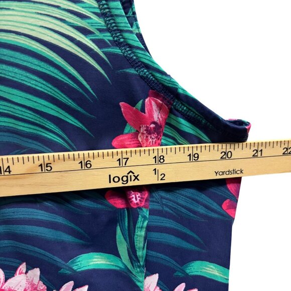 Tommy Bahama Womens Florida Fauna Island Zone Tropical Mini Dress Size L - Picture 5 of 6
